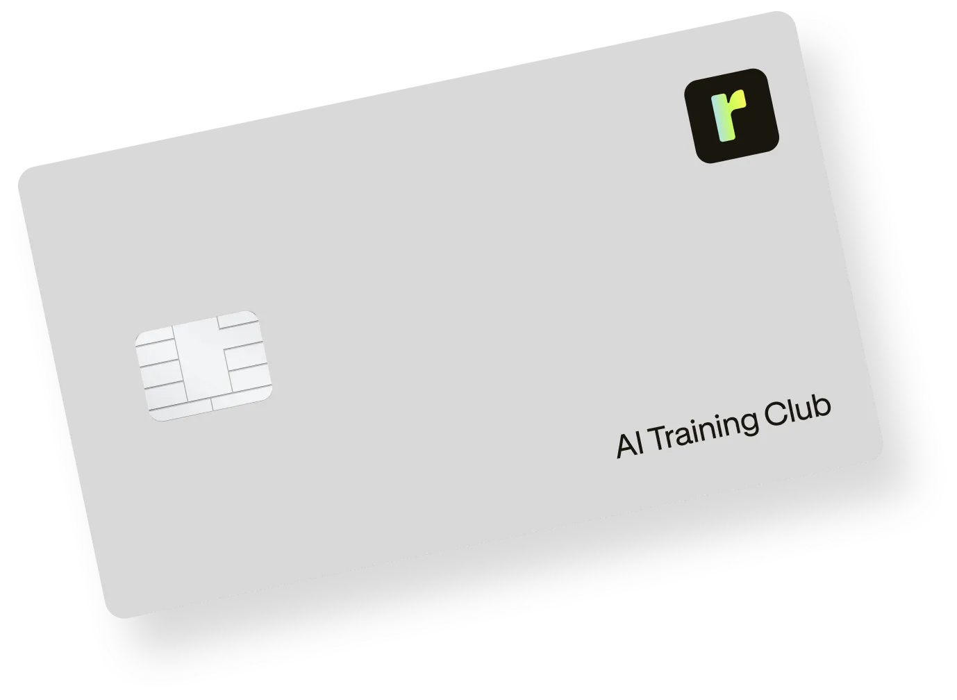 AI Training Club cash prize card